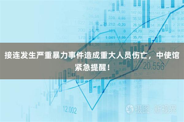 接连发生严重暴力事件造成重大人员伤亡，中使馆紧急提醒！